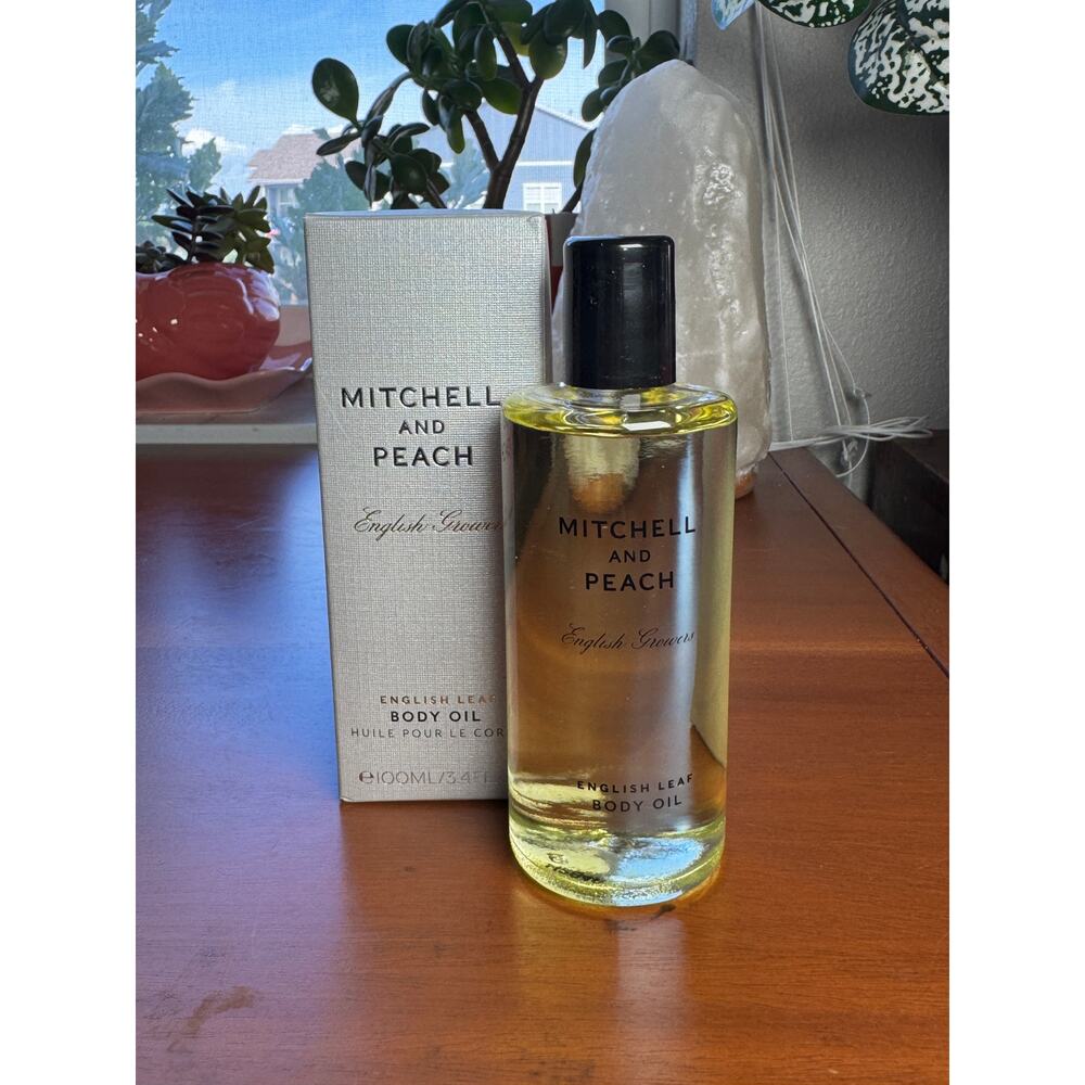 Mitchell and Peach English Leaf Body Oil 100ml NEW
